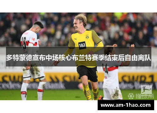 多特蒙德宣布中场核心布兰特赛季结束后自由离队